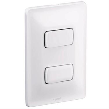 Imagem de Interruptor Simples + Interruptor Paralelo 10a 250v 4x2 Zeffia - 680103 - Pial Inter.simples+inte.paralelo 10a 250v 4x2