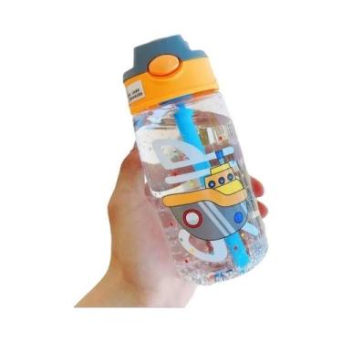 Imagem de Copo De Água De Plástico Fofo Para Crianças, Portátil, Com Bico De Pat
