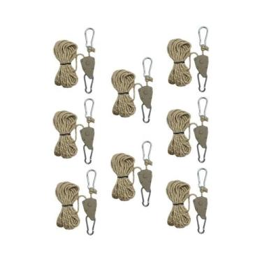 Imagem de Corda Refletiva Para Barraca De Camping, 4 Ou 8 Peças, 4M, Com Fivela 