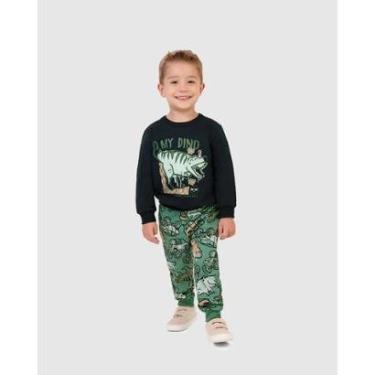Imagem de Conjunto Moletom Felpado Menino Malwee Kids Ref. 126261-Masculino
