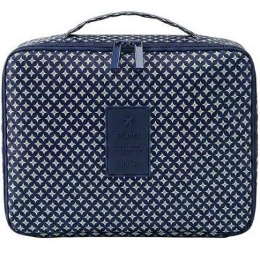 Imagem de Bolsa Necessaire Maquiagem Organizador Viagem Grande Lorben-Unissex