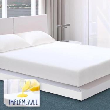 Imagem de Capa Para Colchão Impermeável Branca Solteiro Vida Pratika - Capa Prot