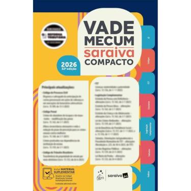 Imagem de Vade Mecum Saraiva Compacto - 32ª Edição 2026