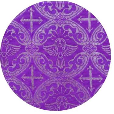 Imagem de Tecido Liturgico Jacquard 1,40x1,00 Metros Decoração altar - Tecidos S
