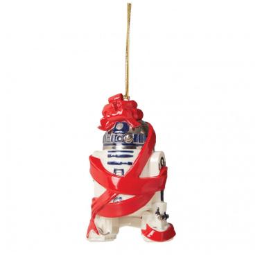 Imagem de Enfeite de Natal Lenox Star Wars R2-D2 Porcelana Ivory 5,7x5,7x9,5 cm