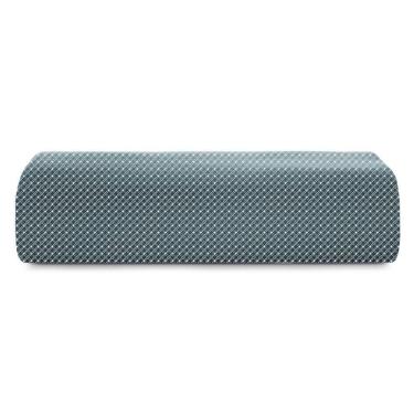 Imagem de Lençol Com Elástico Queen Altenburg Toque Acetinado Slim Azul