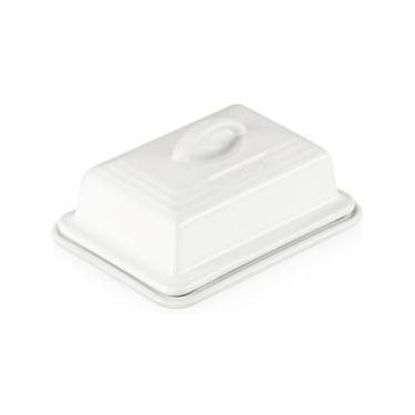 Imagem de MANTEIGUEIRA RETANGULAR LE CREUSET 17CM EM CERÂMICA BRANCO 70837170100000