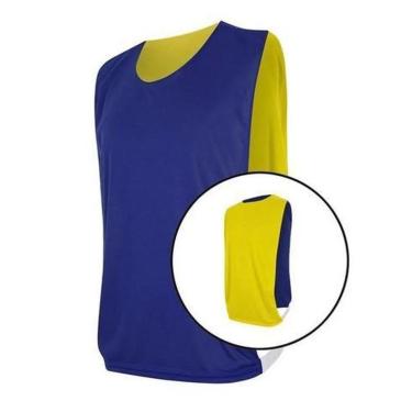 Imagem de Colete Dupla Face Futebol Treino Esportivo Adulto Unidade-Unissex