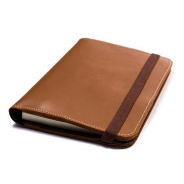 Imagem de Capa Caderno Couro Legítimo Ideal Para Reuniões e Anotações - Bertoni,