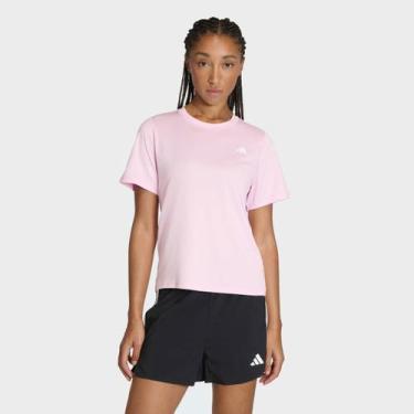Imagem de Camiseta Adidas We Min Crew Feminina, Rosa, G