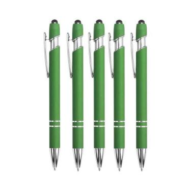 Imagem de Caneta Esferográfica De Metal 2 Em 1, 1,0 Mm, Tinta Preta, 5-10 Peças 