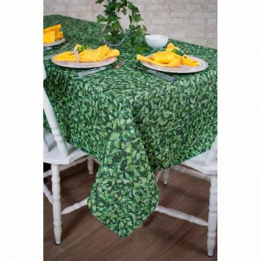 Imagem de Toalha de Mesa Quadrada em Tecido Jacquard Estampado Muro Inglês, 2,80
