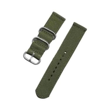 Imagem de Pulseira De Nylon Para Relógio 18mm-24mm Para Samsung Galaxy Watch 3 4