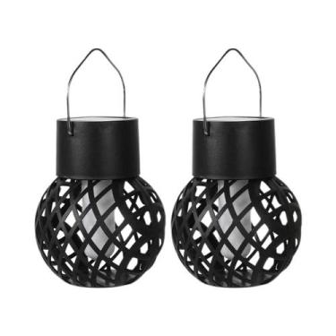 Imagem de Lanterna LED À Prova d'Água Com Efeito De Chama Para Decoração De Jard