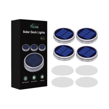 Imagem de Luzes Solares À Prova D'água Para Áreas Externas, Com Acionamento Auto