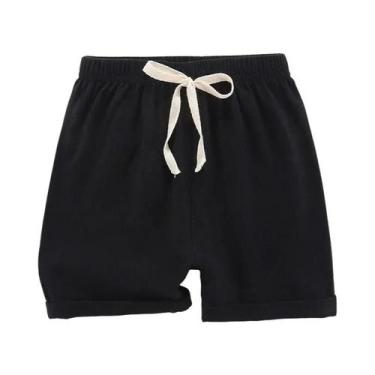 Imagem de Shorts De Algodão E Linho Para Meninos E Meninas, Verão, Para Crianças
