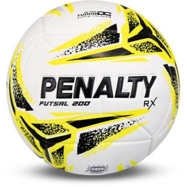 Imagem de Bola de Futsal Penalty RX 200 Xxiii BRANCA/AMARELA/PRETA
