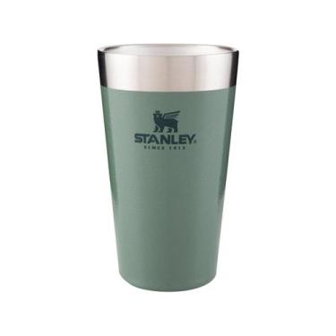Imagem de Copo de Cerveja Térmico Inox 473ml   Stanley, Green