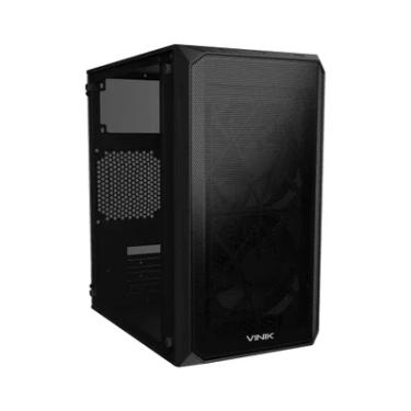 Imagem de Gabinete Gamer Vinik Wave Midtower Acrilico Usb 3.0 S/ Fans Preto