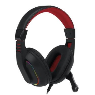 Imagem de Headset Redragon Ares, RGB, 40mm, USB E P2, Preto - H120-RGB