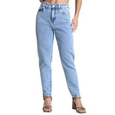 Imagem de Calça Jeans Sawary Mom - 282474 - Azul 46-Feminino