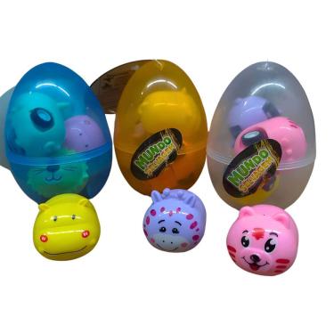 Imagem de Carrinhos de Brinquedo Carrinhos Cartoon Mundo Selvagem com Fricção Inspirados em Animais Colecionáveis Toy King