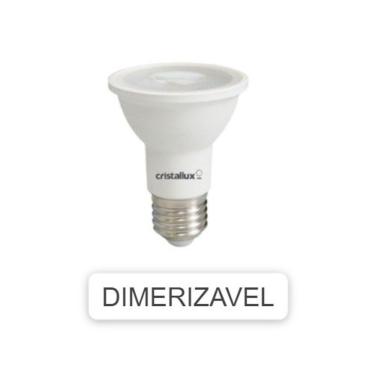 Imagem de Lâmpada LED PAR20 CLX-PAR20130727 7W 2700K Dimerizável Base E27 Branco Cristallux