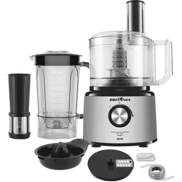 Imagem de Multiprocessador Britania BMP2700P 800W Preto com Jarra 2,1L e Copo 1,2L 220V
