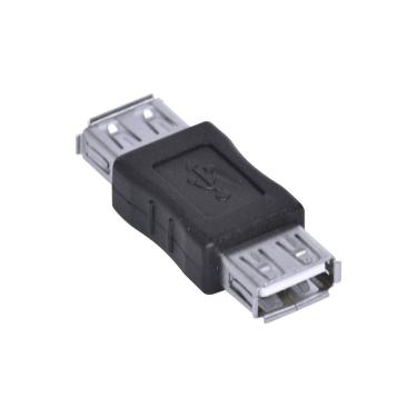 Imagem de Emenda USB 2.0 Fêmea C 5 Unid para Emendar Dois Cabos e Converter Ponta Macho em Preto...