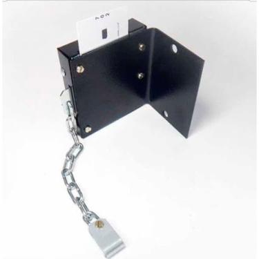Imagem de Trava para Carrinhos de Compras em Condomínios Sistema Cartão para Controle de Uso Corpo em Ferro Higipack