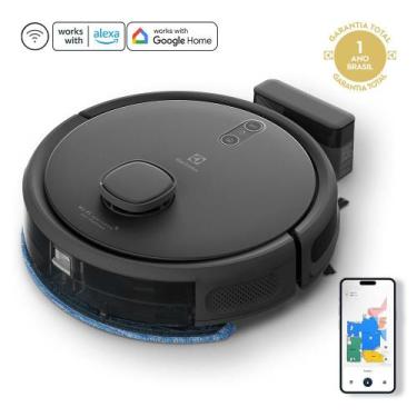 Imagem de Aspirador Robô Electrolux 4 em 1 Wi-Fi Experience com 0,47 Litros - ER