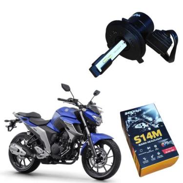Imagem de Lâmpada Yamaha Fazer 250 Headligth Nano S14 H4 32w 6000k H4 - ShockLig