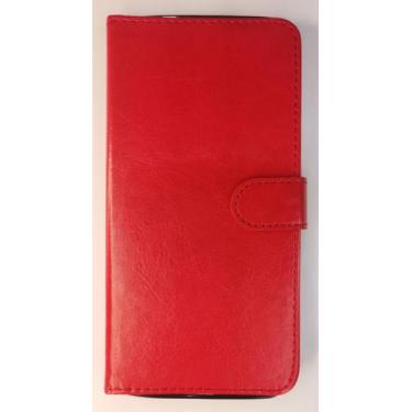 Imagem de Capa Capinha Carteira Galaxy a21s A217 6.5 lisa Cores - HHW, vermelho