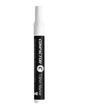 Imagem de Caneta Marcador Para Tecido T-shirt Branca Compactor