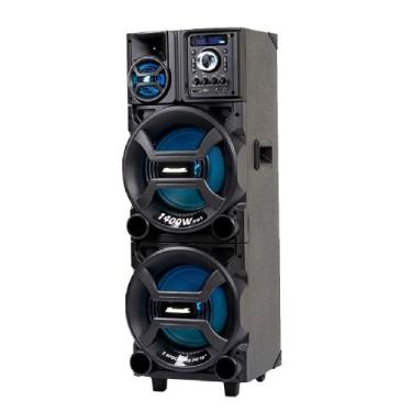 Imagem de Caixa de Som Amplificada ACA 1402 Titan Black LED TWS 1400w-Bivolt - A
