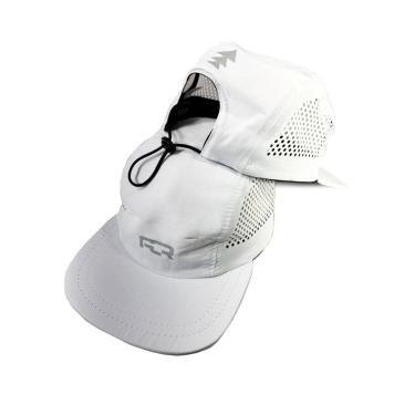 Imagem de Boné Anth Co Three Panel Runners Corrida Rua Aba Flex Branco-Masculino