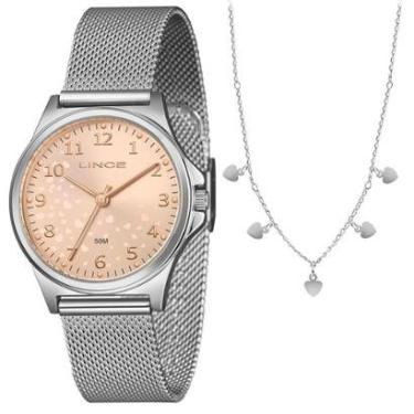 Imagem de Relógio Lince   Lrml K0jmrsx  + Semijoia-Feminino