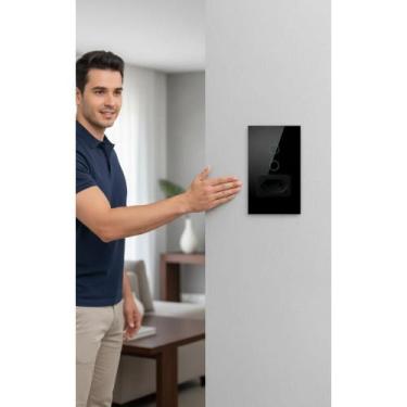 Imagem de 2x Interruptor Tomada Inteligente Wifi 2 Teclas Touch 20A - Congratula
