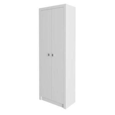 Imagem de Armário Multiuso 60x171,5cm com 2 Portas e 4 Prateleiras AM3113 Branco