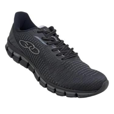Imagem de Tênis Masculino Olympikus Esportivo Confortável Leve Corrida, Preto, C