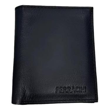 Imagem de Carteira Masculina Ferracini Couro, Preto, un
