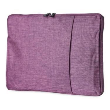 Imagem de Pasta Maleta Masculina Executiva Notebook 14" - ARN, Roxo
