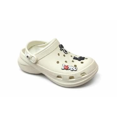 Imagem de Babuche plataforma yvate m-210751, 39, Bege
