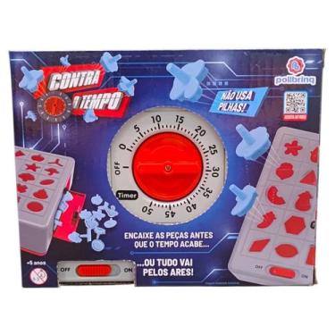 Imagem de Jogo de Encaixe Contra o Tempo Até 50 Segundos Game Brinq Infantil +5 