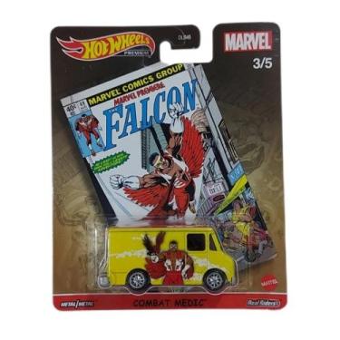 Imagem de Combat Medic Hot Wheels Premium Marvel 2021 GRL27