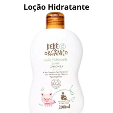 Imagem de Loção Hidratante Bebê - Recém Nascido - Camomila - Limpa Acalma e Nutr