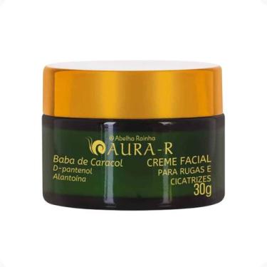 Imagem de Creme Facial Para Rugas e Cicatrizes AURA-R Baba de Caracol 30g Abelha