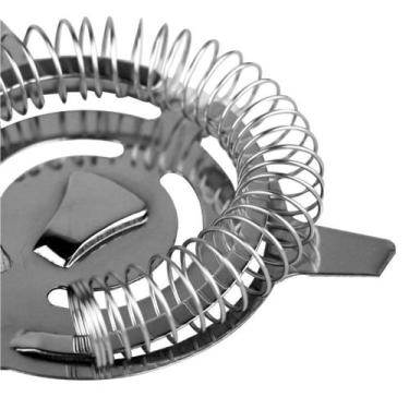 Imagem de Coador Elite Inox A14cm com Cabo Preto - Tout Decora