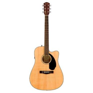 Imagem de Violao Fender Eletroacustico CD60-SCE Dreadnought Cutaway Classic Desi