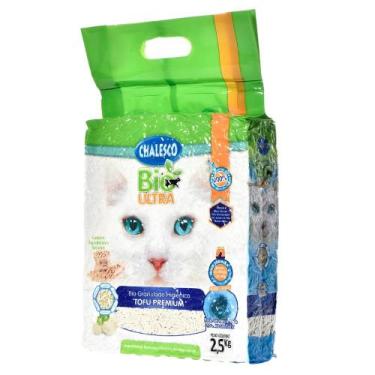 Imagem de Granulado Bio Ultra Higiênico para Gatos Extrato Tofu Lavanda Chalesco